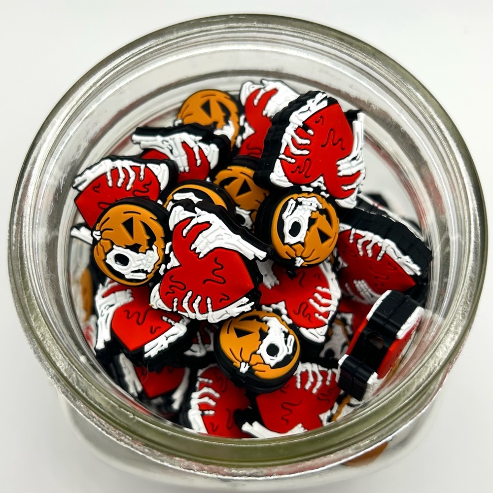 Halloween Silicone Focal Beads